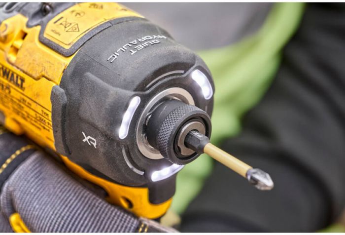 Шурупокрут ударний гідравлічний акумуляторний безщітковий DeWALT DCF870NT