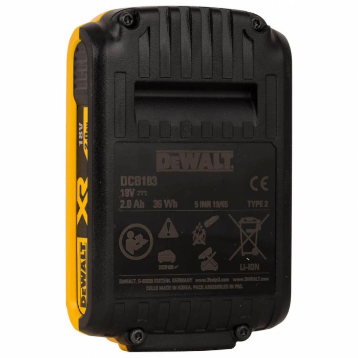 Акумуляторна батарея DeWALT DCB183_N314783