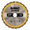 Диск пильний CONSTRUCTION DeWALT DT1952, 216 мм 30 мм; 24
