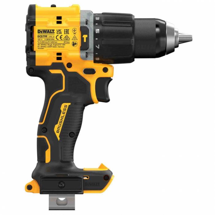 Дриль-шуруповерт акумуляторний безщітковий ударний DeWALT DCD799N