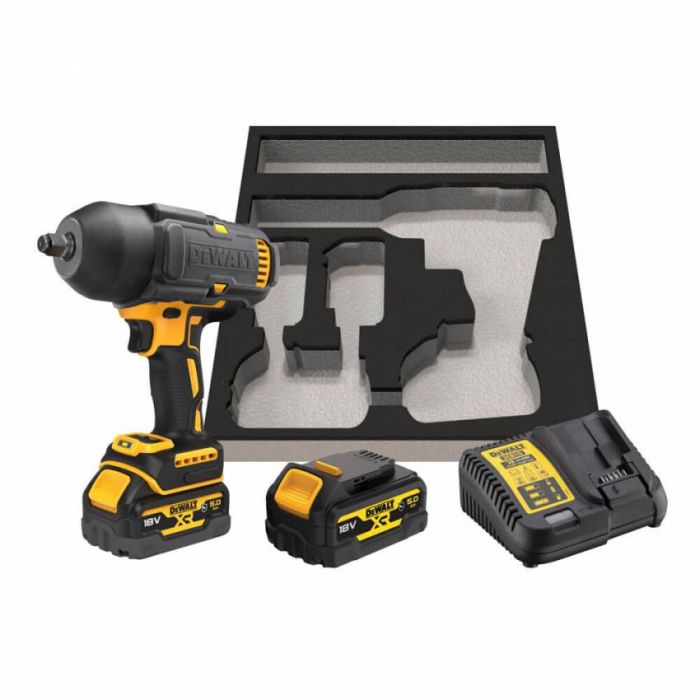 Гайковерт ударний акумуляторний безщітковий 1/2", 1396 Нм, DeWALT DCF900P2G