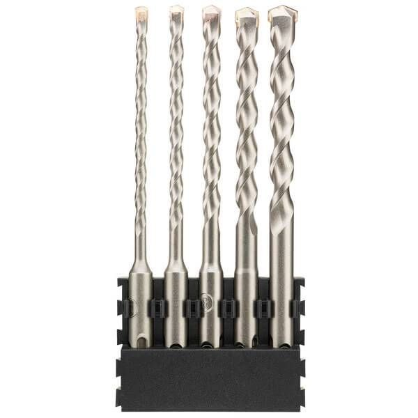 Касета з бурами SDS Plus DeWALT, L = 160 мм., d = 5, 6, 8, 10, 12 мм., 6 шт. DT70837