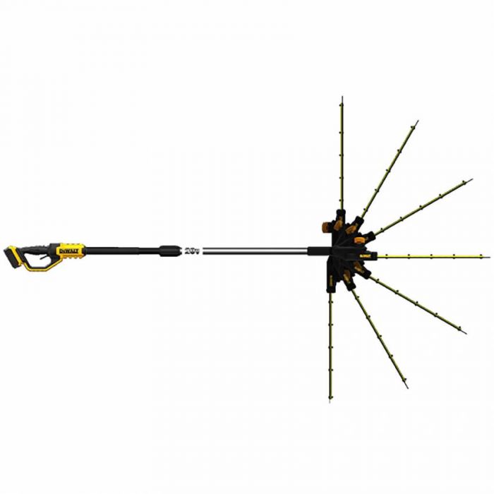 Кущоріз зі штангою акумуляторний безщітковий DeWALT DCMPH566N