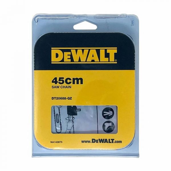 Ланцюг 3/8″  1.3 мм 62 шт DeWALT DT20688