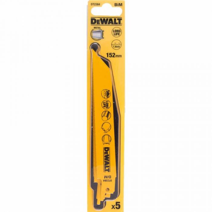 Полотно пиляльне біметалеве DeWALT DT2384