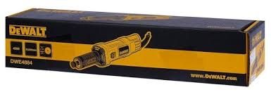 Прямошліфувальна мережева машина  450Вт, цанга 6мм, DeWALT DWE4884