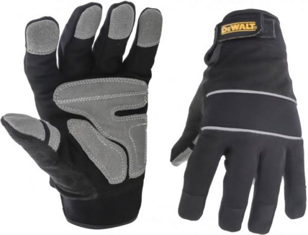 Робочі рукавиці трикотажні, з гумовими вставками DEWALT DPG215 L