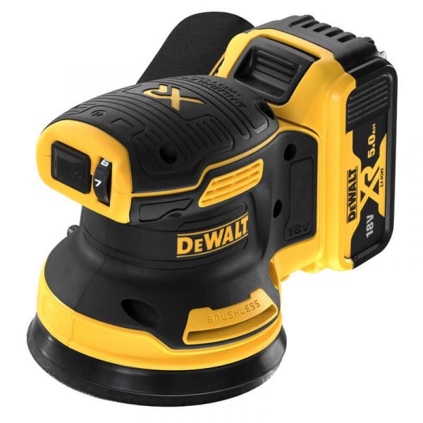 Шліфмашина ексцентрикова акумуляторна безщіткова DeWALT DCW210P2