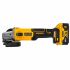 Шліфмашина кутова - болгарка акумуляторна безщіткова DeWALT DCG407M1T