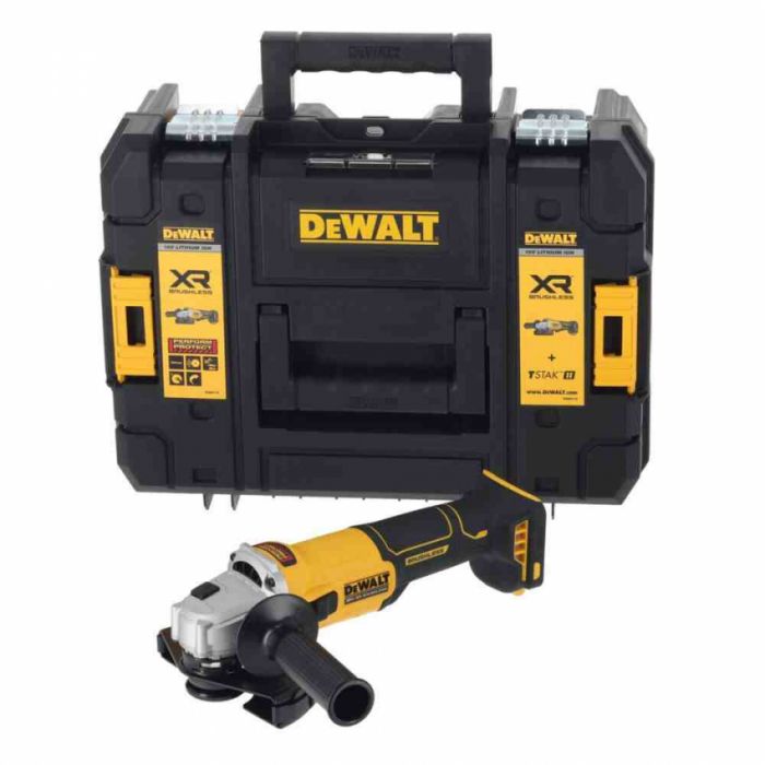 Шліфмашина кутова - болгарка акумуляторна безщіткова DeWALT DCG407NT