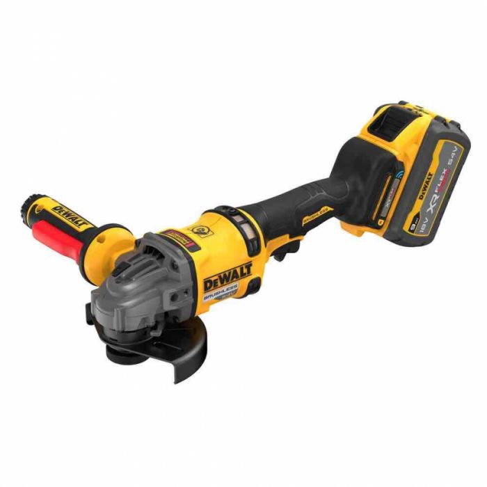 Шліфмашина кутова - болгарка акумуляторна безщіткова DeWALT DCG418SHDX2