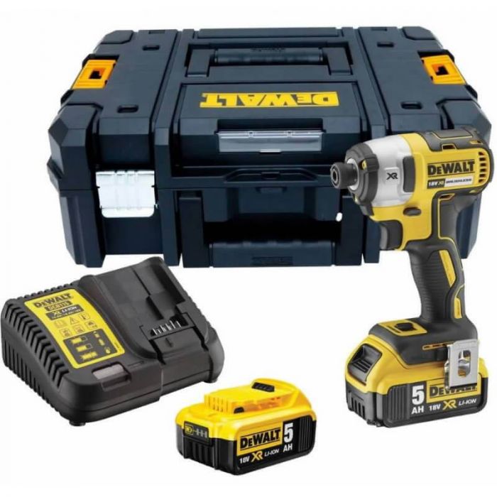 Шуруповерт акумуляторний ударний безщітковий DeWALT DCF887P2