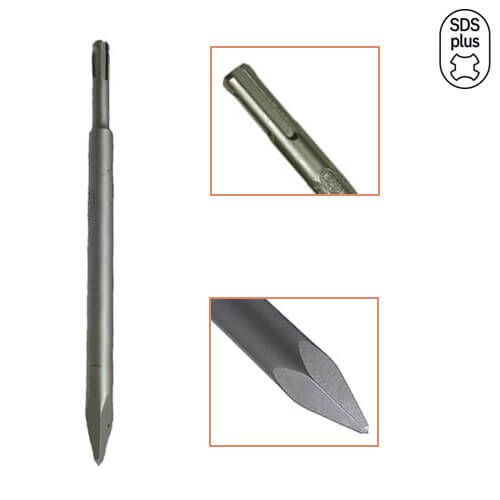 Зубило DeWALT "SDS-Plus", шпилясте, 250мм DT6801